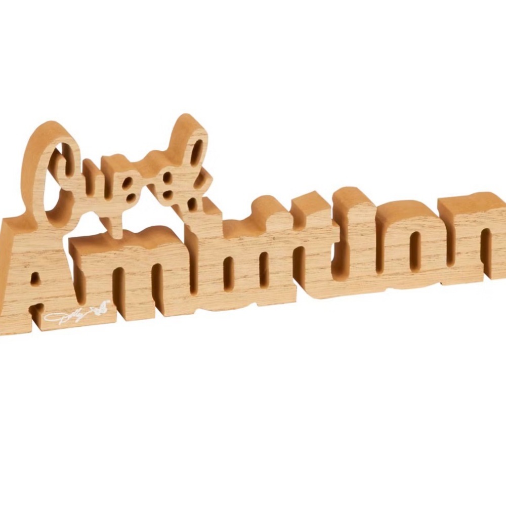 Dolly Parton “Cup of Ambition” Wooden Sign - Picture 2 of 5